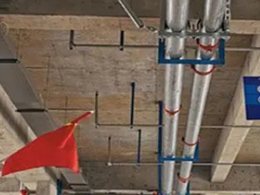 博湖管廊支架的安装方法